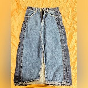 Forever 21 Blue Denim Skirt